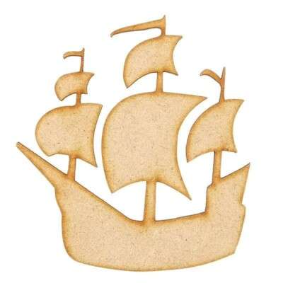 Pirate Ship Craft Shapes