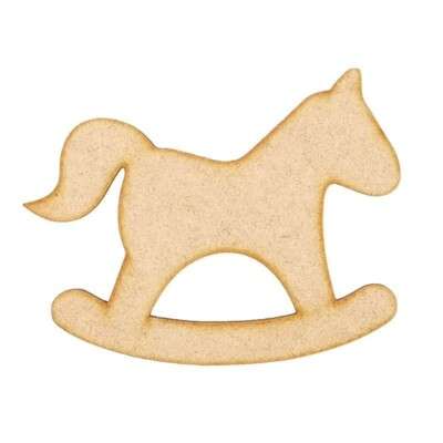 Rocking Horse Craft Shapes
