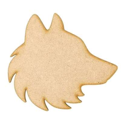 Wolf Head Craft Shapes