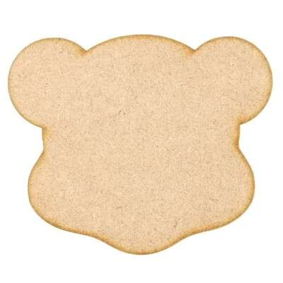 Teddy Bear Head Craft Shapes