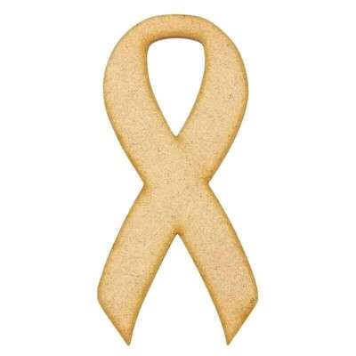 Cancer Ribbon Craft Shapes