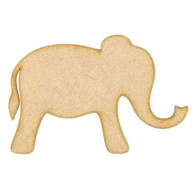 Baby Elephant Craft Shapes