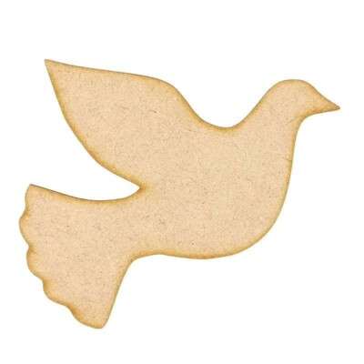 Simple Dove Bird Craft Shapes