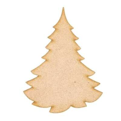 Cute Christmas Tree Craft Shapes
