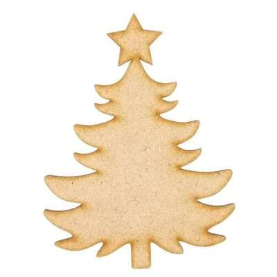 Classic Christmas Tree Craft Shapes