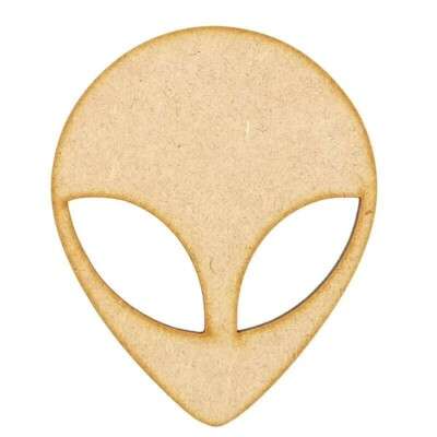 Alien Head Craft Shapes