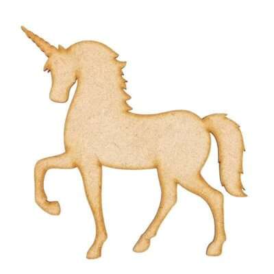 Elegant Unicorn Craft Shapes