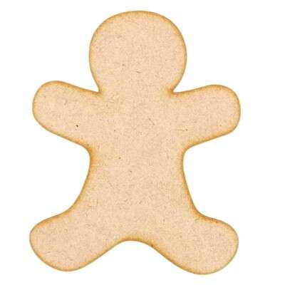 Blank Gingerbread Man Craft Shapes