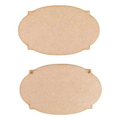 Plaque Style 7 Craft Shapes