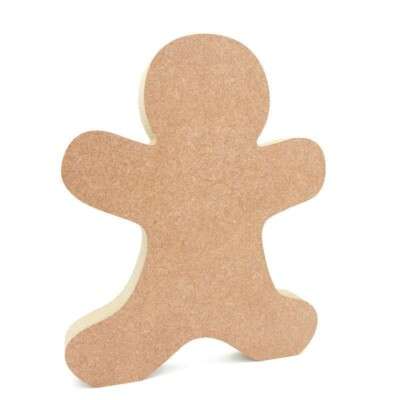 Freestanding Gingerbread Man Shape