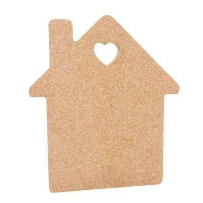 Freestanding House with Heart  Shape