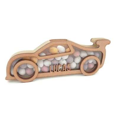 Layered Fillable Sports Car Shape