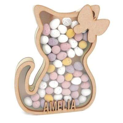 Layered Fillable Cat Shape