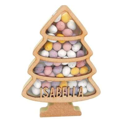 Layered Fillable Christmas Tree Shape