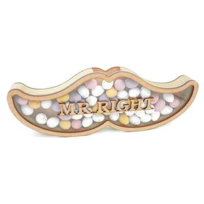 Layered Fillable Father's Day Moustache Shape