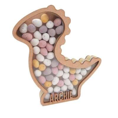 Layered Fillable Dinosaur Shape