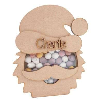 Layered Fillable Santa Claus Head Shape