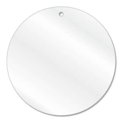 Acrylic Circle Disc (6cm Pack of 7)