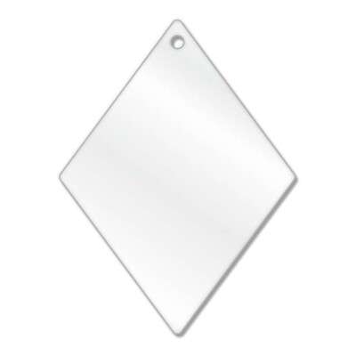 Acrylic Diamond Blank (6cm Pack of 8)