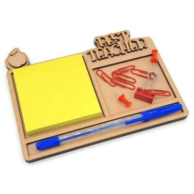 Best Teacher Sticky Note Holder