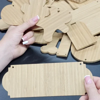 Beginner’s Bamboo Craft Pack – 15 Shapes